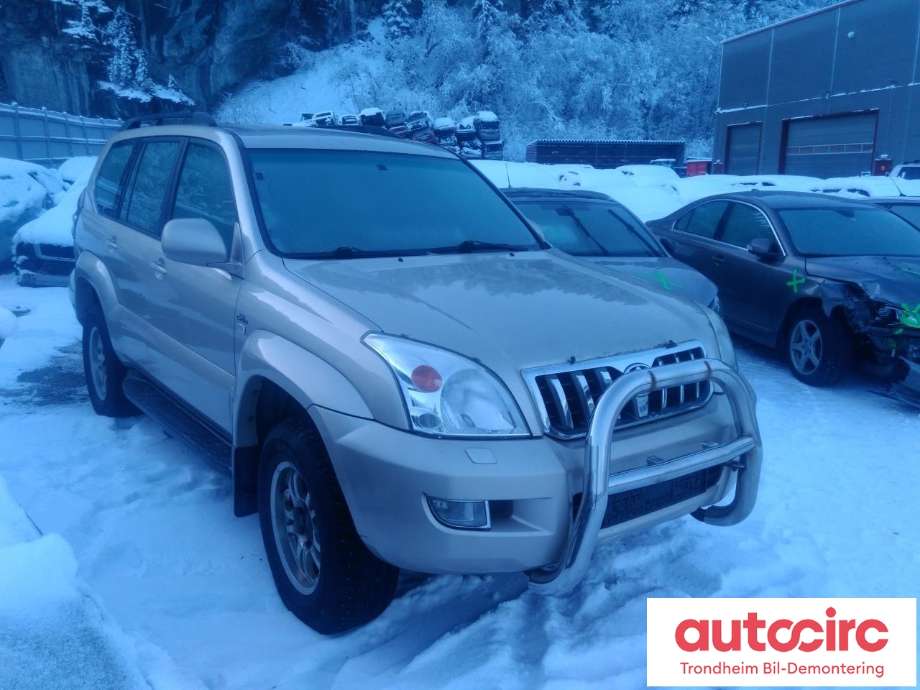 Toyota Land Cruiser 120 2002-2009 , Motorkode: 1KD-FTV, Girkassekode: A750F