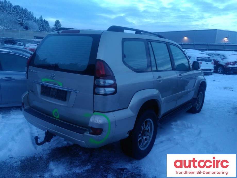 Toyota Land Cruiser 120 2002-2009 , Motorkode: 1KD-FTV, Girkassekode: A750F