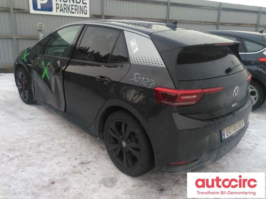 VW ID.3 2020-->> , Motorkode: EBJ, Girkassekode: UMG