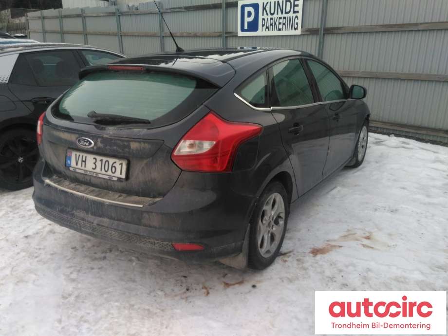 Ford Focus 2011-2014 (Type III, Fase 1) , Motorkode: T3DB, Girkassekode: 6-TRINNS MANUELT GIR - B6