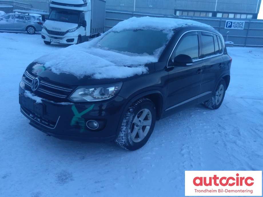 VW Tiguan 2011-2016 (Type I, Fase 2) , Motorkode: CFFB, Girkassekode: NZS