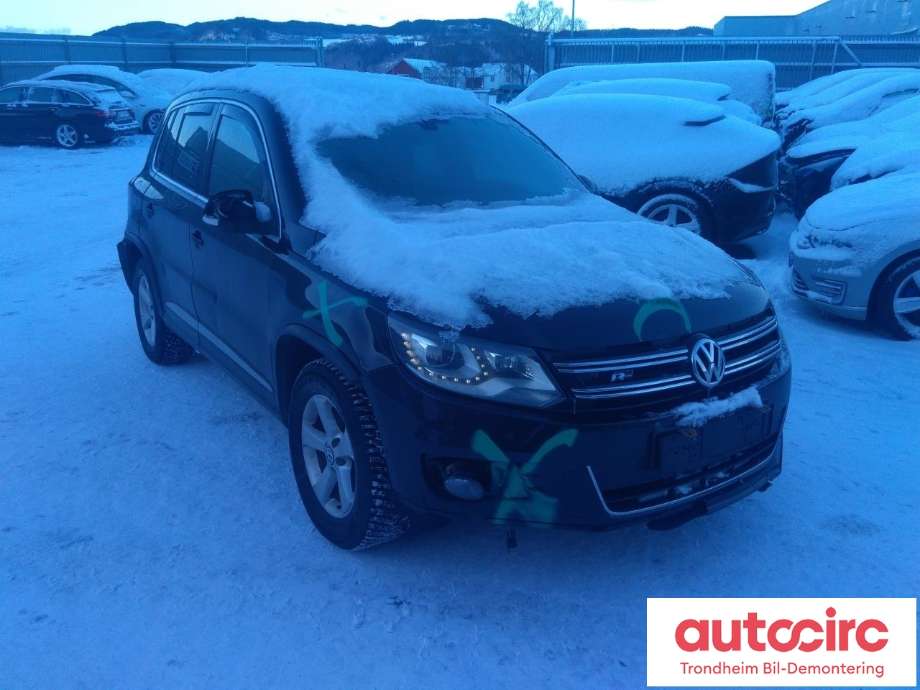 VW Tiguan 2011-2016 (Type I, Fase 2) , Motorkode: CFFB, Girkassekode: NZS