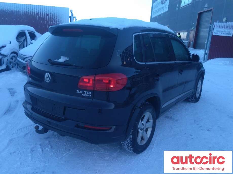 VW Tiguan 2011-2016 (Type I, Fase 2) , Motorkode: CFFB, Girkassekode: NZS