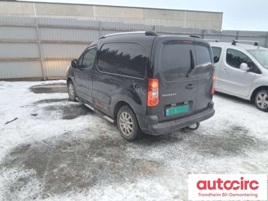 Peugeot Partner 2008-2015 (Type II, Fase 1) , Motorkode: DV6BUTED4, Girkassekode: BE4R