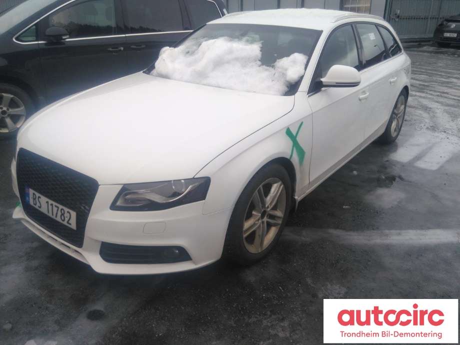 Audi A4 2007-2014 (Type IV) (B8) (B8), Motorkode: CAGA, Girkassekode: JJG