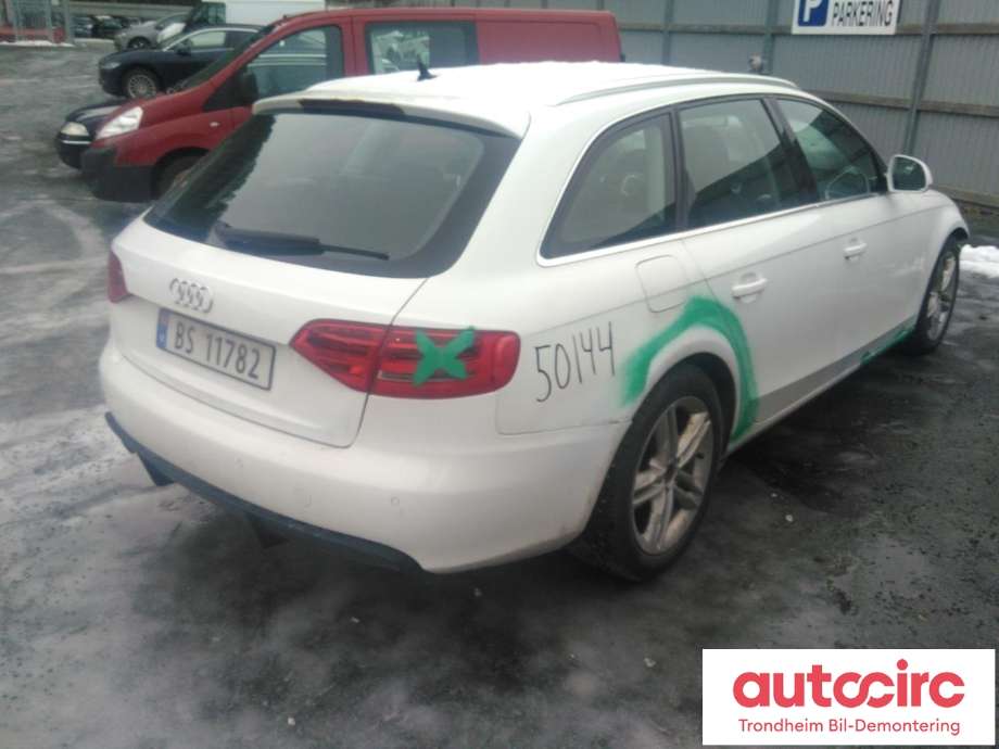 Audi A4 2007-2014 (Type IV) (B8) (B8), Motorkode: CAGA, Girkassekode: JJG
