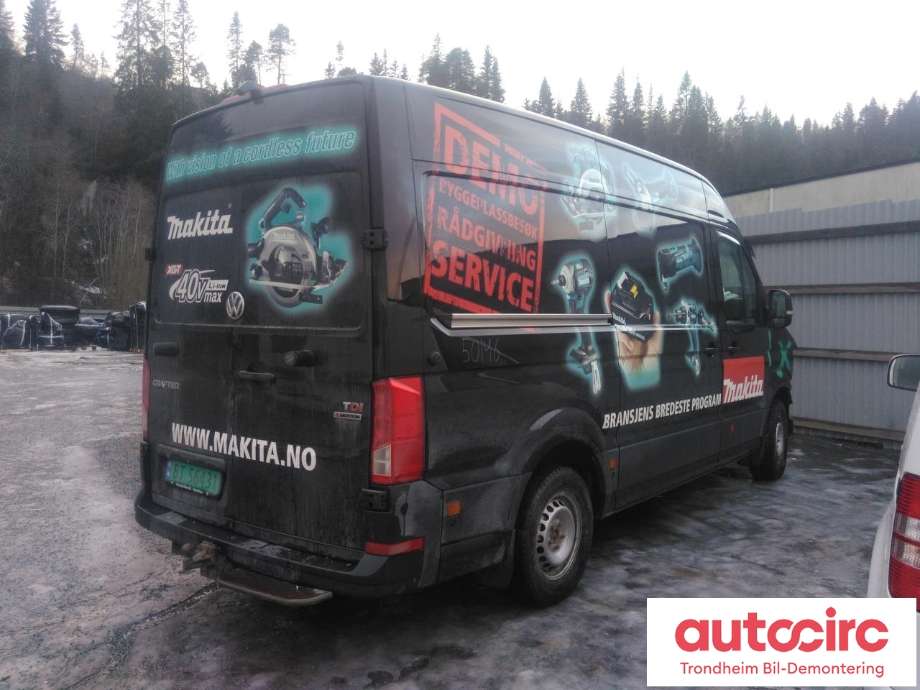 VW Crafter 2016-->> (Type II) , Motorkode: DAVA, Girkassekode: RHG