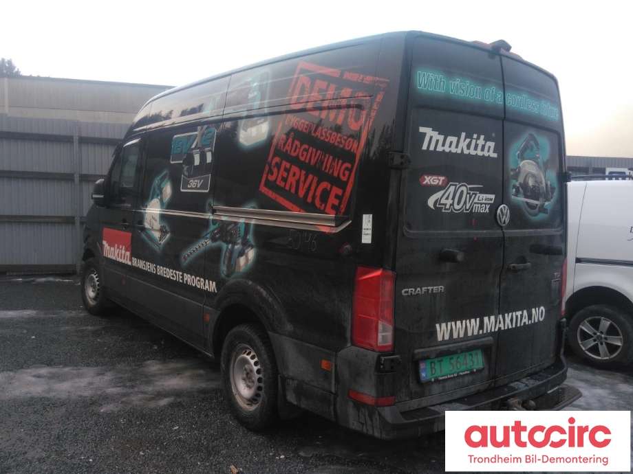VW Crafter 2016-->> (Type II) , Motorkode: DAVA, Girkassekode: RHG