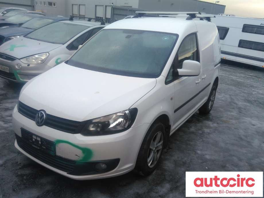 VW Caddy 2010-2015 (Type III, Fase 2) , Motorkode: CFHF, Girkassekode: 1K0407255AA