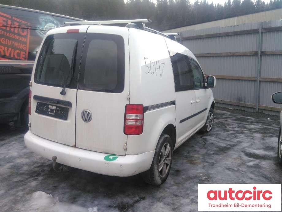 VW Caddy 2010-2015 (Type III, Fase 2) , Motorkode: CFHF, Girkassekode: 1K0407255AA