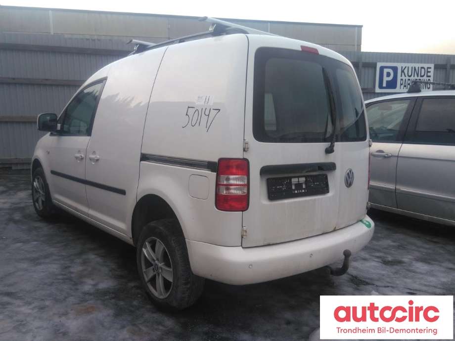 VW Caddy 2010-2015 (Type III, Fase 2) , Motorkode: CFHF, Girkassekode: 1K0407255AA