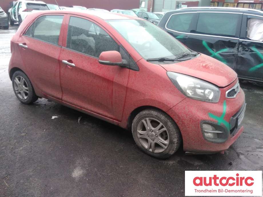 Kia Picanto 2011-2017 (Type II) , Motorkode: G4LA, Girkassekode: 4300002880