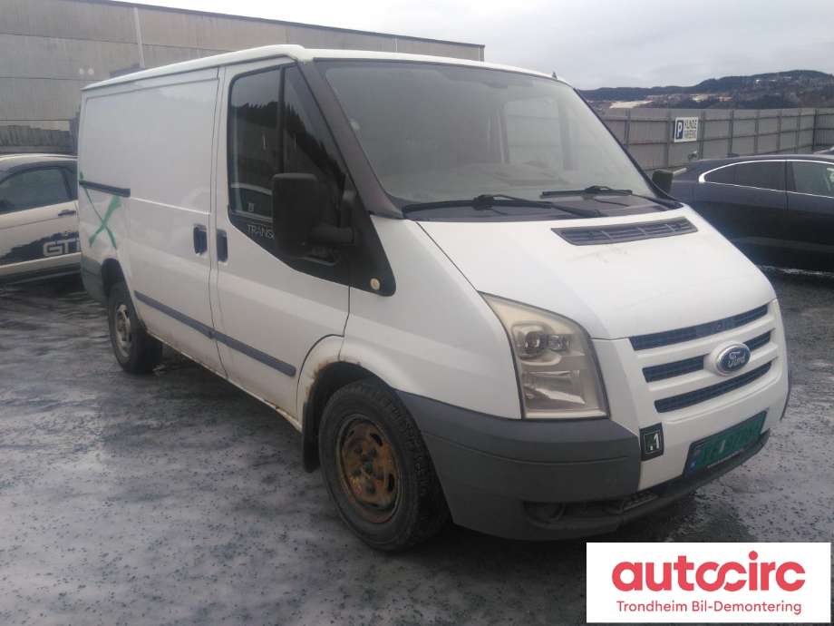 Ford Transit 2006-2013 , Motorkode: QVFA, Girkassekode: 5-TRINNS VXT75-GIRKASSE