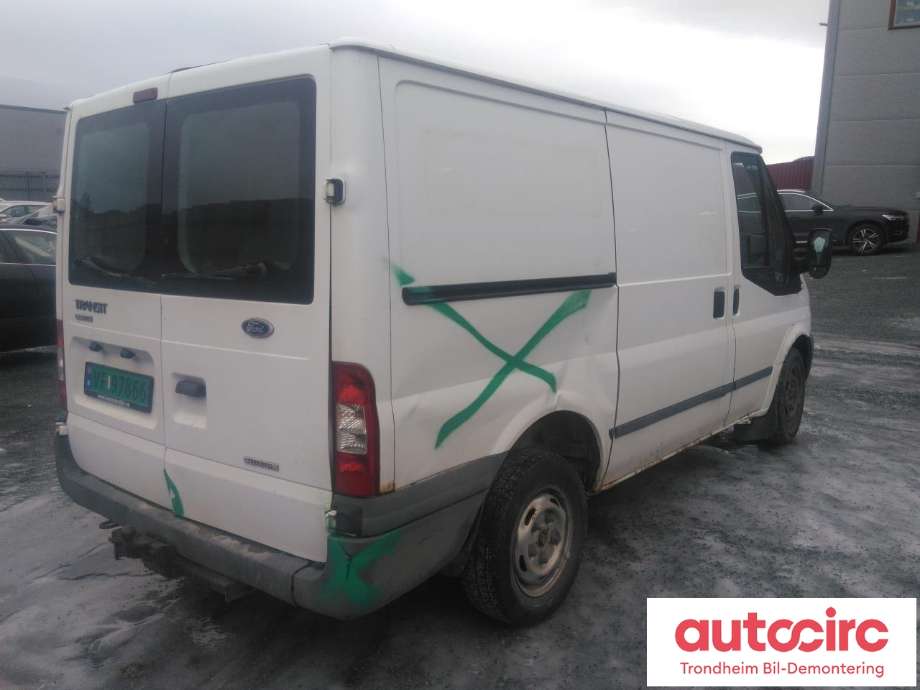 Ford Transit 2006-2013 , Motorkode: QVFA, Girkassekode: 5-TRINNS VXT75-GIRKASSE