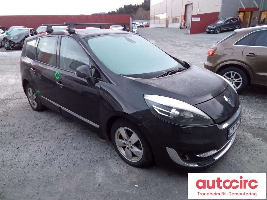 Renault Scenic 2009-2016 (Type III) , Motorkode: K9K-836, Girkassekode: DC4 LHB0983