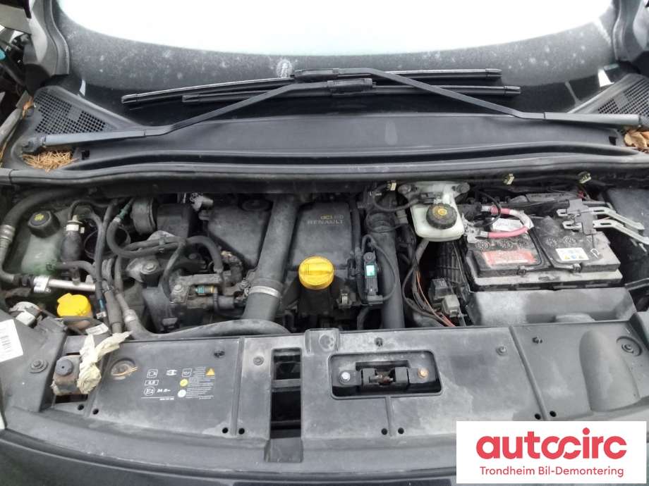 Renault Scenic 2009-2016 (Type III) , Motorkode: K9K-836, Girkassekode: DC4 LHB0983