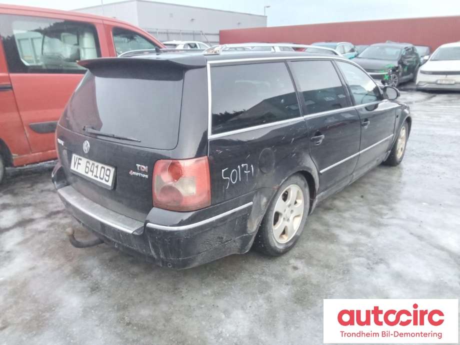 VW Passat 2001-2005 (B5,3BG) (B5,3BG), Motorkode: AVF, Girkassekode: HCN