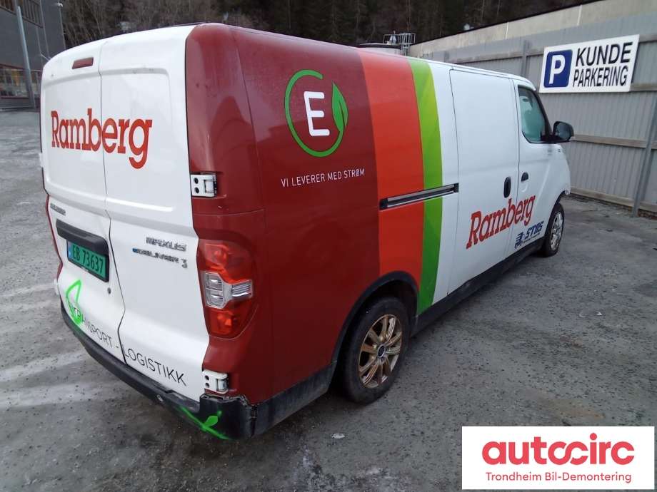 Maxus e-Deliver 3 2020-->> , Motorkode: TZ204XS85K05, Girkassekode: ..