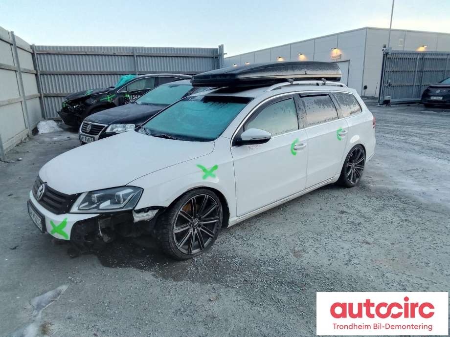 VW Passat 2011-2015 (B7) (B7), Motorkode: CFGB, Girkassekode: PBW