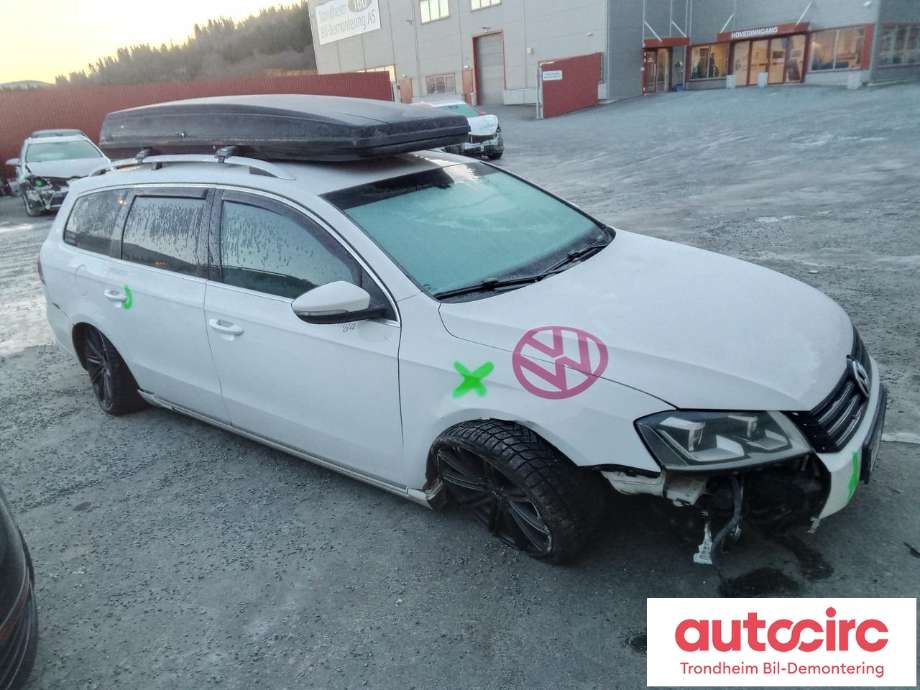 VW Passat 2011-2015 (B7) (B7), Motorkode: CFGB, Girkassekode: PBW