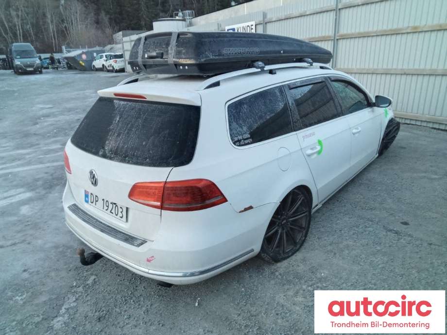VW Passat 2011-2015 (B7) (B7), Motorkode: CFGB, Girkassekode: PBW