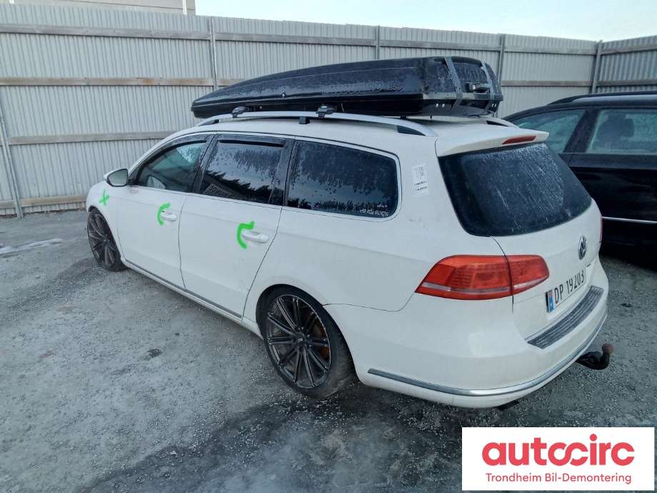 VW Passat 2011-2015 (B7) (B7), Motorkode: CFGB, Girkassekode: PBW