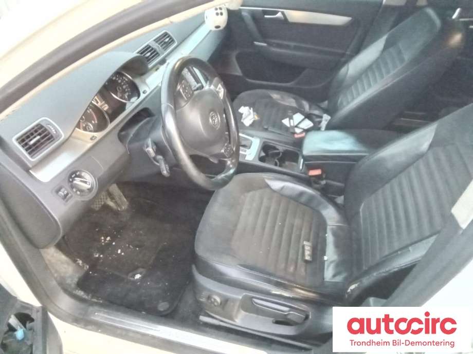 VW Passat 2011-2015 (B7) (B7), Motorkode: CFGB, Girkassekode: PBW