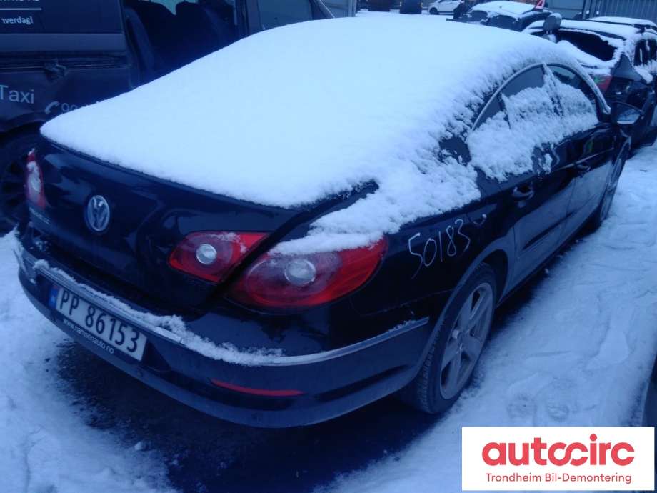 VW CC 2008-2012 (PASSAT CC) (PASSAT CC), Motorkode: CBBB, Girkassekode: KXZ