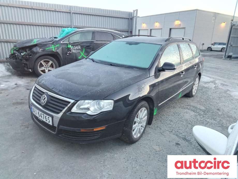VW Passat 2005-2010 (B6) (B6), Motorkode: BLS, Girkassekode: