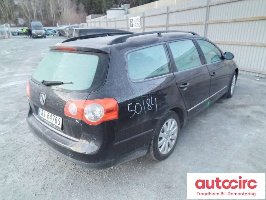 VW Passat 2005-2010 (B6) (B6), Motorkode: BLS, Girkassekode:
