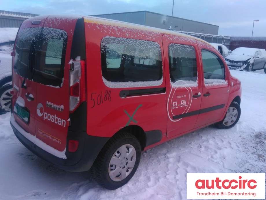 Renault Kangoo 2008-2021 (Type II) , Motorkode: 5AQ 60, Girkassekode: RA0 C184388