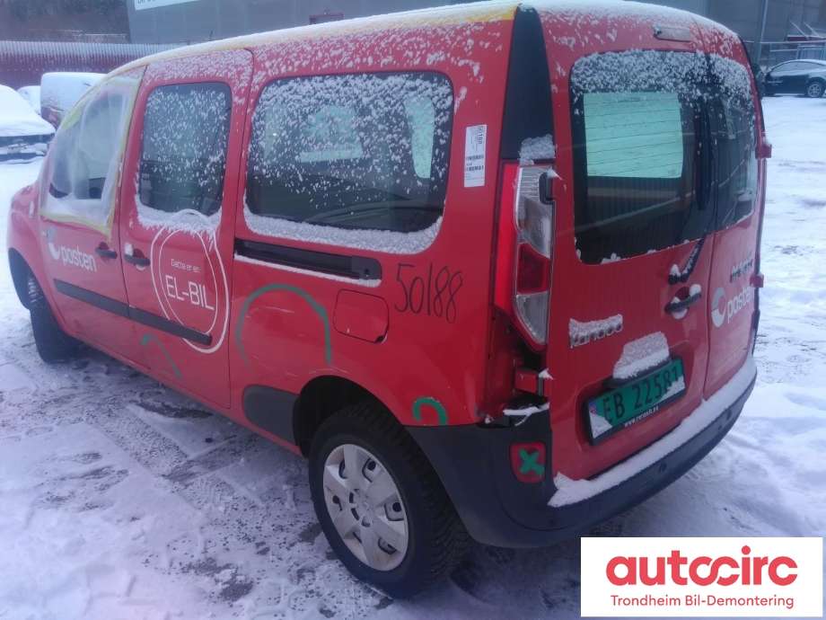 Renault Kangoo 2008-2021 (Type II) , Motorkode: 5AQ 60, Girkassekode: RA0 C184388