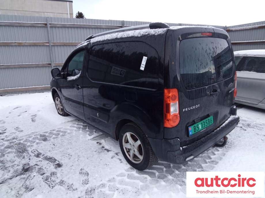 Peugeot Partner 2008-2015 (Type II, Fase 1) , Motorkode: 9H03, Girkassekode: 2231 22