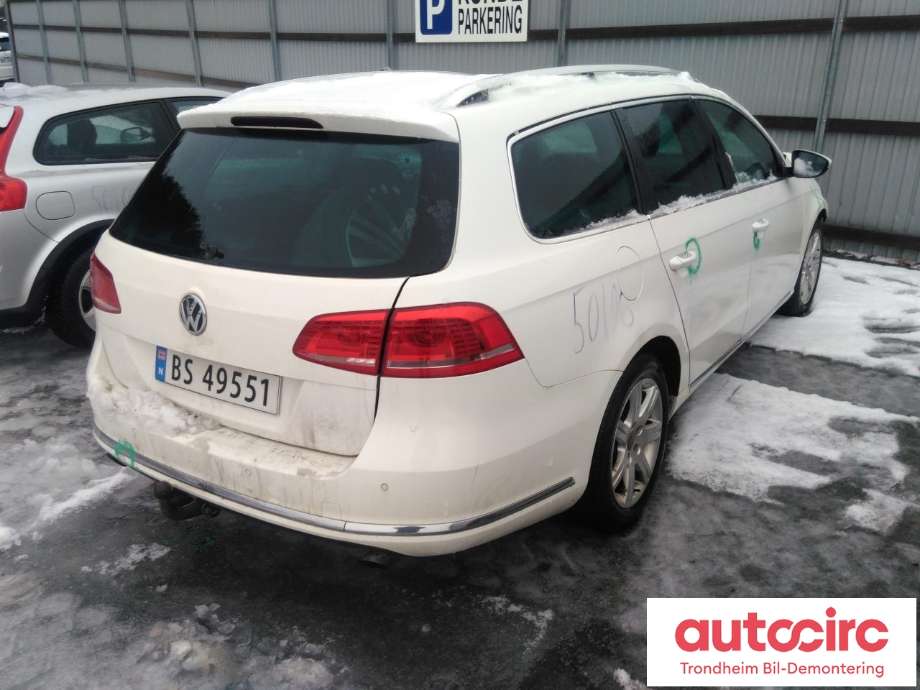 VW Passat 2011-2015 (B7) (B7), Motorkode: CFGB, Girkassekode: NJD