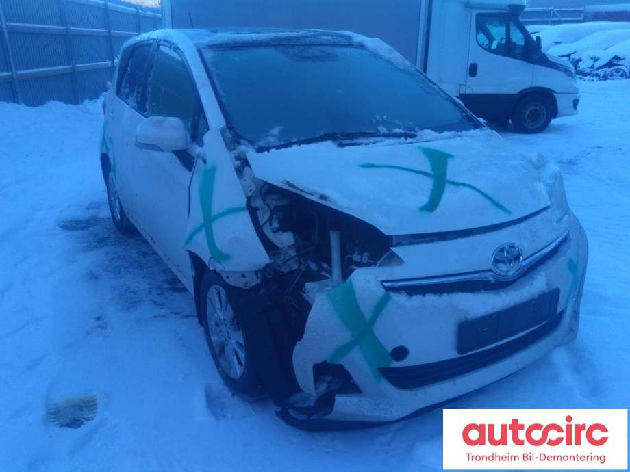 Toyota Verso-S 2011-2015 (COMBI) (COMBI), Motorkode: 1NR-FE, Girkassekode: 3040052231