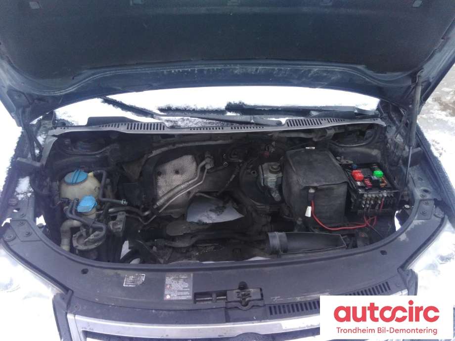 VW Touran 2007-2010 (Type I, Fase 2) , Motorkode: BLS, Girkassekode: