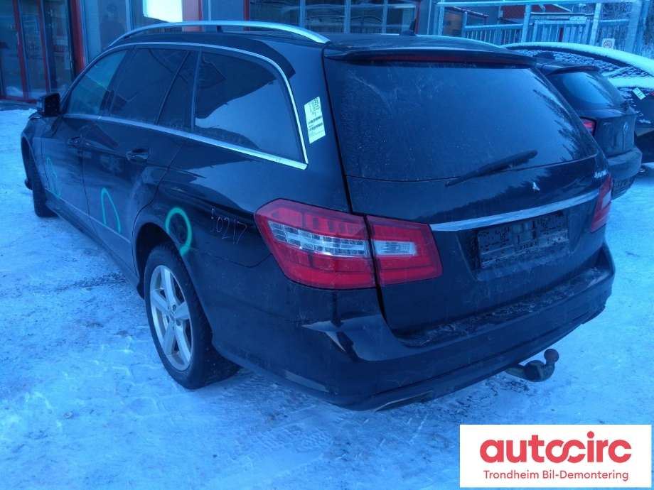 Mercedes E-Klasse 2009-2013 (Fase 1) (W212) (W212), Motorkode: 642856, Girkassekode: 722962
