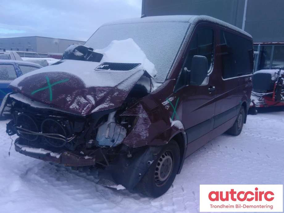 Mercedes Sprinter 2013-2018 (Fase 2) (906) (906), Motorkode: OM.651.955, Girkassekode: 722908
