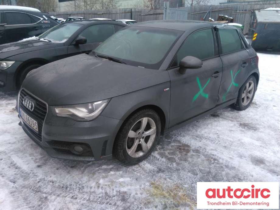 Audi A1 2010-2014 (Type I, Fase 1) , Motorkode: CAYC, Girkassekode: MZM