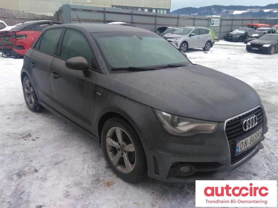 Audi A1 2010-2014 (Type I, Fase 1) , Motorkode: CAYC, Girkassekode: MZM
