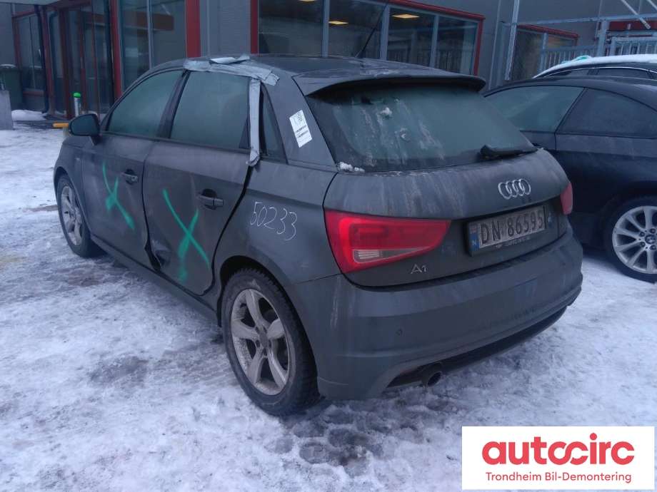 Audi A1 2010-2014 (Type I, Fase 1) , Motorkode: CAYC, Girkassekode: MZM