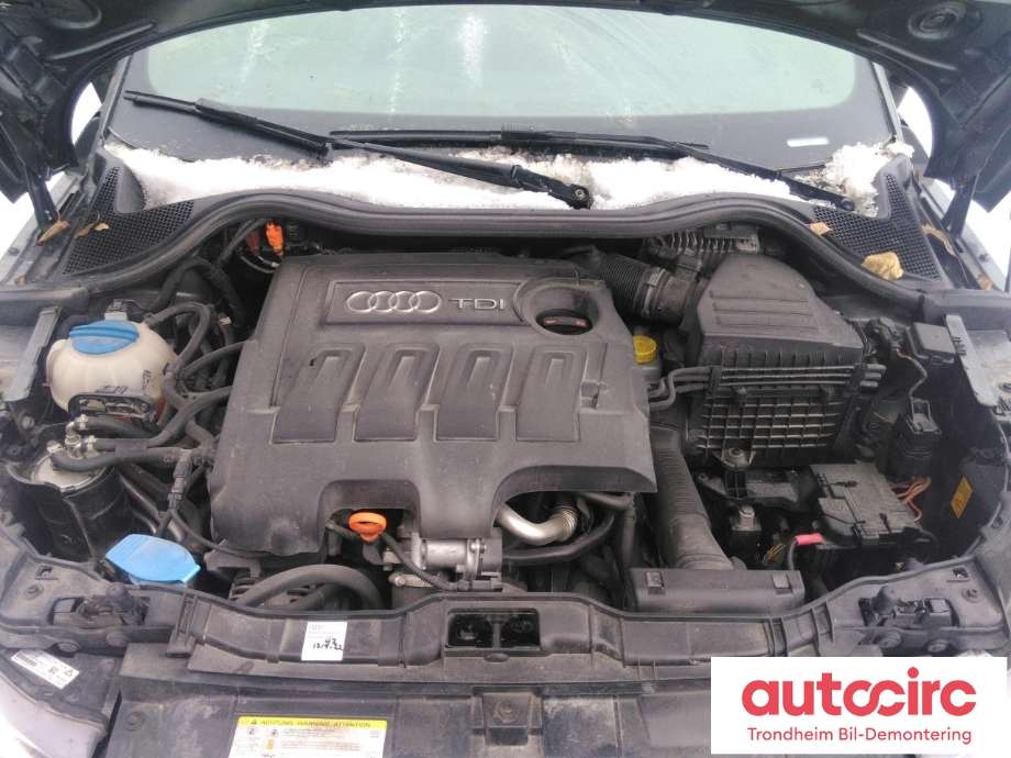 Audi A1 2010-2014 (Type I, Fase 1) , Motorkode: CAYC, Girkassekode: MZM