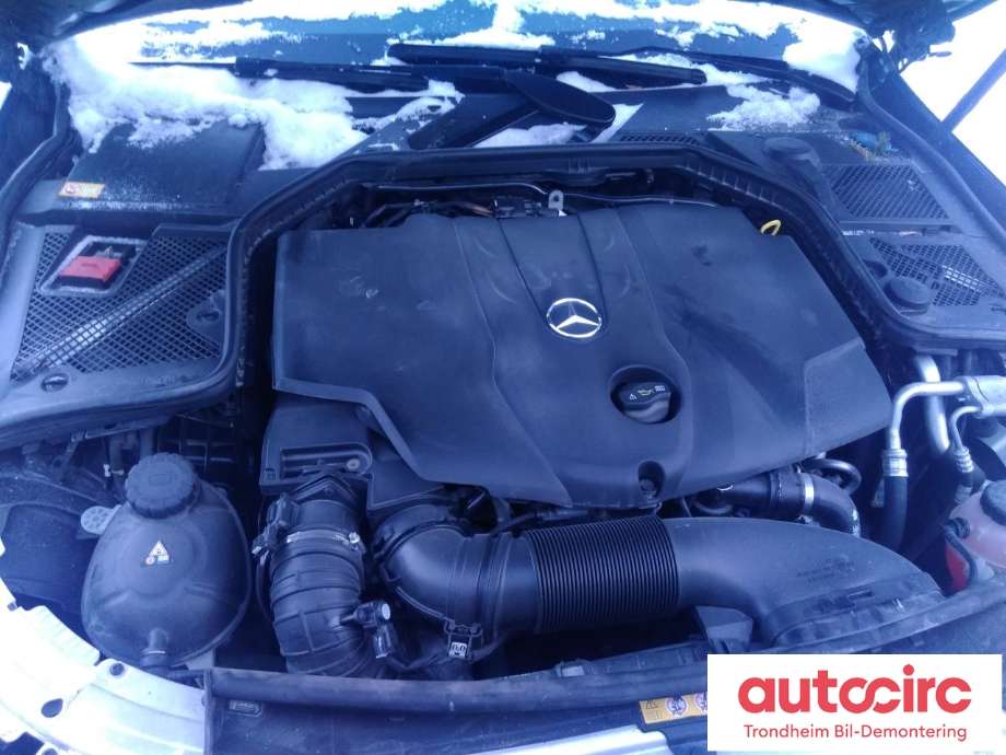 Mercedes C-Klasse 2014-2018 (Fase 1) (W205) (W205), Motorkode: OM651.921, Girkassekode: 722965