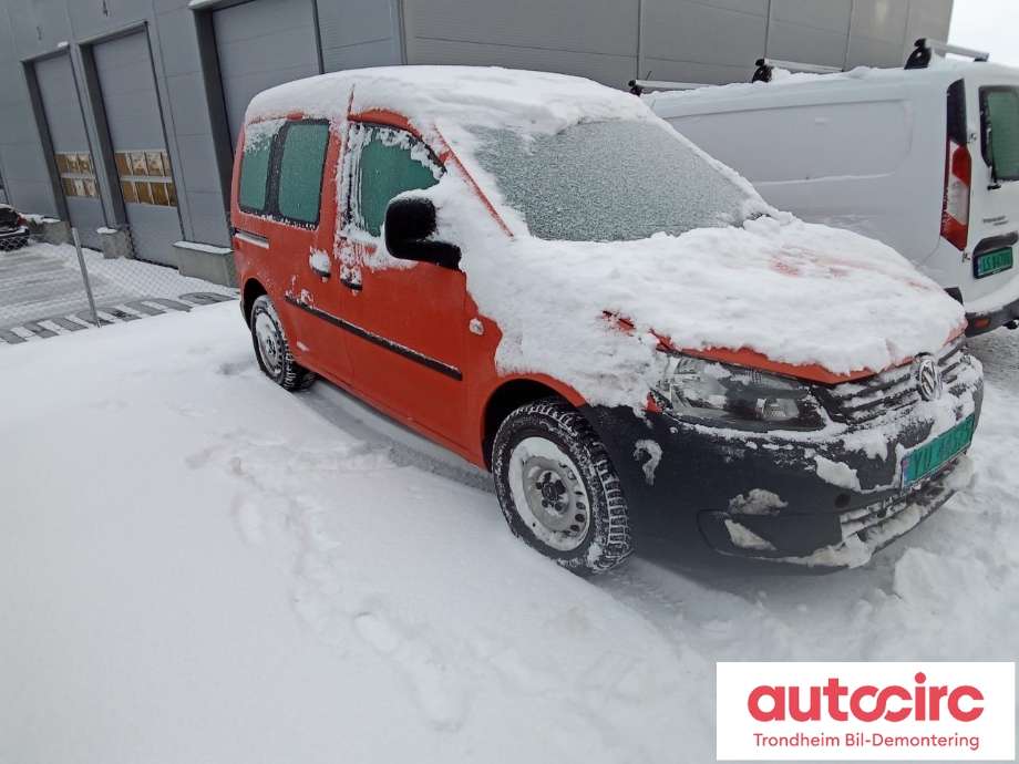 VW Caddy 2010-2015 (Type III, Fase 2) , Motorkode: CAYD, Girkassekode: QRF