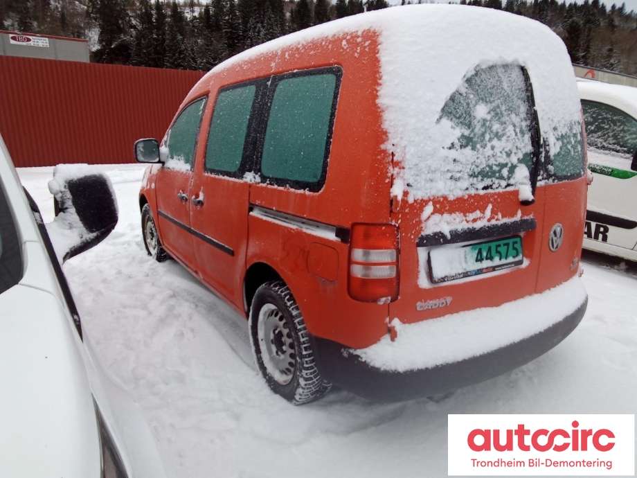VW Caddy 2010-2015 (Type III, Fase 2) , Motorkode: CAYD, Girkassekode: QRF