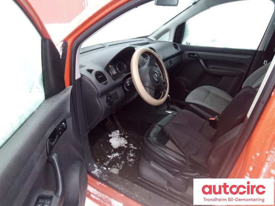 VW Caddy 2010-2015 (Type III, Fase 2) , Motorkode: CAYD, Girkassekode: QRF