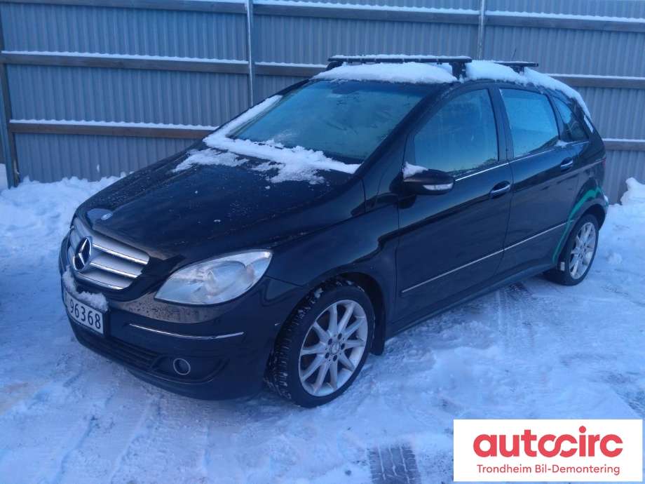 Mercedes B-Klasse 2008-2011 (Fase 2) (W245) (W245), Motorkode: 640940, Girkassekode:
