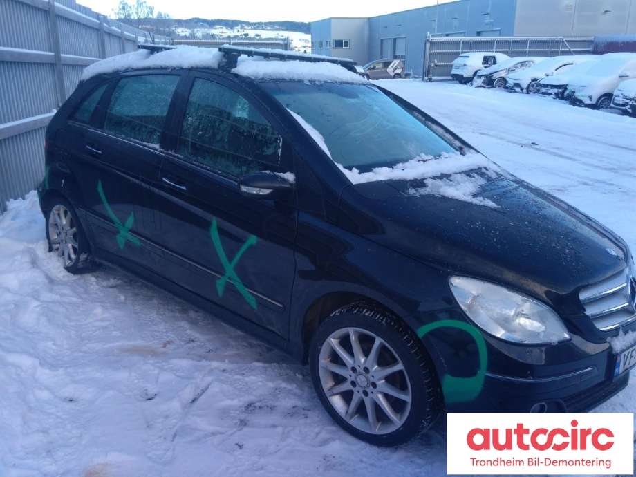 Mercedes B-Klasse 2008-2011 (Fase 2) (W245) (W245), Motorkode: 640940, Girkassekode: