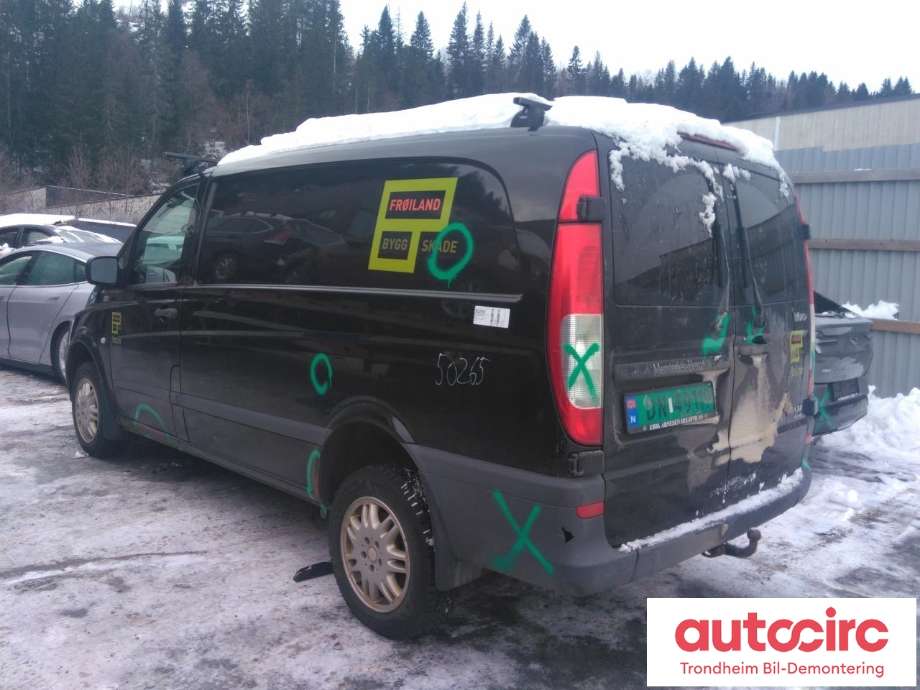 Mercedes Vito/Viano 2010-2014 (Fase 2) (W639) (W639), Motorkode: OM651.940, Girkassekode: 722686