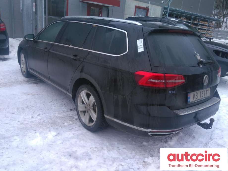 VW Passat 2015-2019 (Fase 1) (B8) (B8), Motorkode: CUKC, Girkassekode: 0DD 300 040 E
